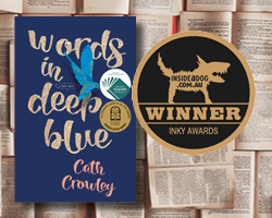 description for Cath Crowley brings home the Gold Inky Award