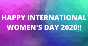 description for 2020 International Women’s Day💕